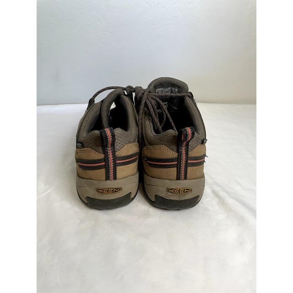 Keen Womens Hiking Boots Size 9.5 Brown and Black Mid Steens Outdoor Walking - Picture 7 of 11
